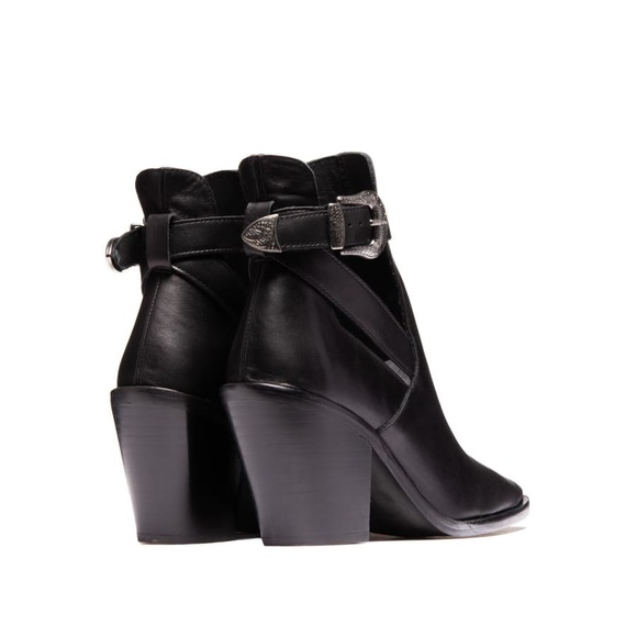 L’Intervalle Cordoba Black Booties - Picture 2 of 7
